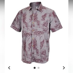 Club ride dirt surfer button down short sleeve polo cycling shirt mens large